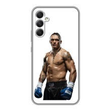 Чехол с картинкой Александр Усик для Samsung Galaxy A34 – Усик на белом