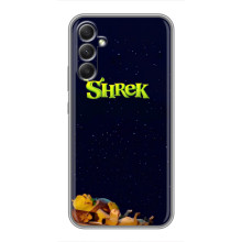 Чехол с мультфильмом Шрек на Samsung Galaxy A34 – Шрек лого