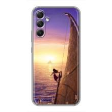 Чохол з мультфільмом Ваяна Samsung Galaxy A34 (Ваяна в морі)