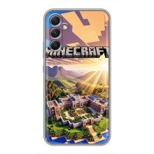 Чехол с картинками Майнкрафт для Самсунг Гелекси А34 – Minecraft