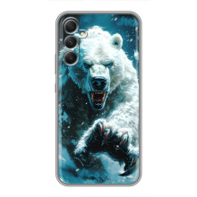 Чехол с картинкой «Хищники» для Samsung Galaxy A34 – Медведь
