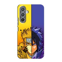 Купить Чехлы на телефон с принтом Anime для Самсунг А34 (Naruto Vs Sasuke)