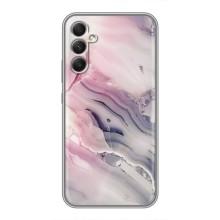 Мраморный чехол на Samsung Galaxy A34 (VPrint) – Пурпурный Мрамор