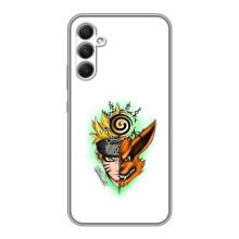 Naruto Anime Чехлы для Самсунг Гелекси А34 (AlphaPrint) – Наруто Курама