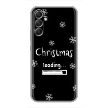 Рождественские, Праздничные Чехлы для Самсунг Гелекси А34 (Christmas loading)