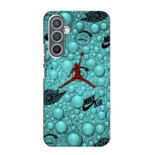 Силиконовый Чехол Nike Air Jordan на Самсунг А34 – Джордан Найк