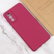 Чехол Silicone Cover Lakshmi Full Camera (A) для Samsung Galaxy A35 – Бордовый