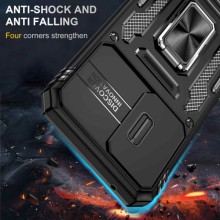 Ударостійкий чохол Camshield Army Ring для Samsung Galaxy A35 / A55 – Чорний