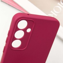 Чехол Silicone Cover Lakshmi Full Camera (A) для Samsung Galaxy A35 – Бордовый