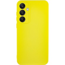 Чехол Silicone Cover Lakshmi Full Camera (A) для Samsung Galaxy A35 (Желтый)