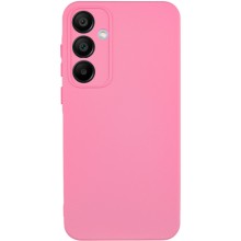 Чехол Silicone Cover Lakshmi Full Camera (A) для Samsung Galaxy A35 (Розовый)