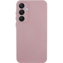 Чехол Silicone Cover Lakshmi Full Camera (A) для Samsung Galaxy A35 – Розовый