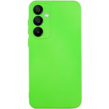 Чехол Silicone Cover Lakshmi Full Camera (A) для Samsung Galaxy A35 (Салатовый)