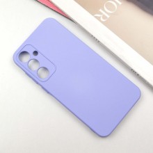 Чехол Silicone Cover Lakshmi Full Camera (A) для Samsung Galaxy A35 – Сиреневый