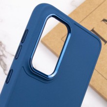 TPU чохол Bonbon Metal Style для Samsung Galaxy A35 – Синій