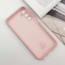 Чохол Silicone Cover Lakshmi Full Camera (AAA) with Logo для Samsung Galaxy A35 – Рожевий