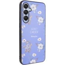 TPU+PC чехол Secret Garden для Samsung Galaxy A35 – Лиловый