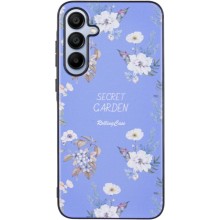 TPU+PC чохол Secret Garden для Samsung Galaxy A35 – Ліловий