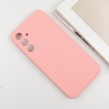 Чехол Silicone Cover Lakshmi Full Camera (AA) для Samsung Galaxy A35 – Розовый