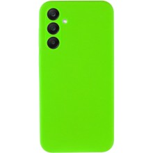 Чохол Silicone Cover Lakshmi Full Camera (AA) для Samsung Galaxy A35 – Салатовий