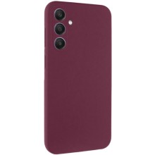 Чехол Silicone Cover Lakshmi Full Camera (AA) для Samsung Galaxy A35 – Бордовый