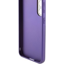 Шкіряний чохол Xshield для Samsung Galaxy A35 – Фіолетовий