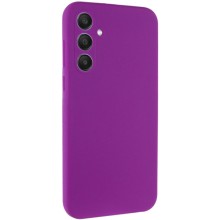 Чохол Silicone Cover Lakshmi Full Camera (AA) для Samsung Galaxy A35 – Фіолетовий