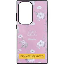 TPU+PC чохол Soft Secret Garden для Samsung Galaxy A35 – Рожевий