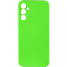 Чехол TPU GETMAN Liquid Silk Full Camera для Samsung Galaxy A35 – Салатовый