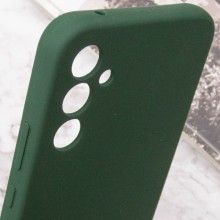 Чехол Silicone Cover Lakshmi Full Camera (AAA) with Logo для Samsung Galaxy A35 – Зеленый