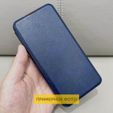 Шкіряний чохол-книжка Belora для Samsung Galaxy A35 – Темно-синій