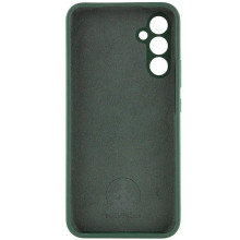 Чехол Silicone Cover Lakshmi Full Camera (AA) with logo для Samsung Galaxy A35 – Зеленый