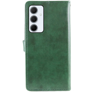 Шкіряний чохол-книжка GETMAN Gallant (PU) для Samsung Galaxy A35 – Зелений