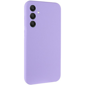 Чохол Silicone Cover Lakshmi Full Camera (AAA) для Samsung Galaxy A35 (Бузковий)