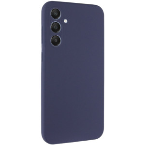Чохол Silicone Cover Lakshmi Full Camera (AAA) для Samsung Galaxy A35 (Темно-синій)