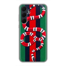 Чехлы ГУЧЧИ для Самсунг Галакси А35 5G (AlphaPrint) (Gucci змия)