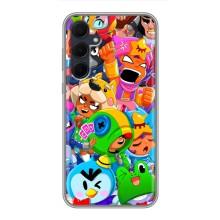Чехлы Brawl Stars для Samsung Galaxy A35 (5G) (AlphaPrint) – Герої Бравл Старс