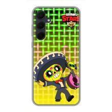 Чехлы Brawl Stars для Samsung Galaxy A35 (5G) (AlphaPrint) – Поко в самбреро