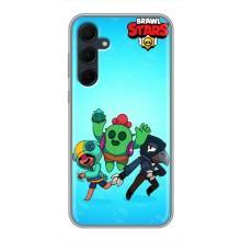 Чехлы Brawl Stars для Samsung Galaxy A35 (5G) (AlphaPrint) – Тріо героїв