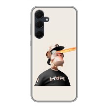 Чехлы с Обезьянами NFT для Samsung Galaxy A35 (5G) (AlphaPrint) (обезьяна NFT в очках)