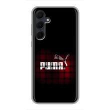 Чохол з Брендами одягу на Самсунг Галаксі А35 (5G) – PUMA стиль