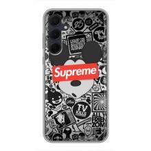 Чохол з Брендами одягу на Самсунг Галаксі А35 (5G) – Supreme Маус