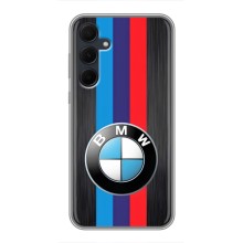 Чехол для Самсунг Галакси А35 5G - с принтом БМВ (AlphaPrint) (Лого BMW)
