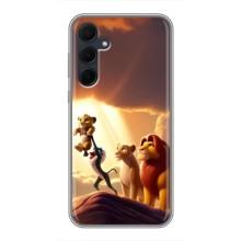 Чехол Король лев на Самсунг Галакси А35 5G (Рождение Симбы)