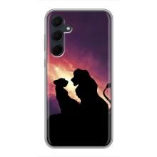 Чехол Король лев на Самсунг Галакси А35 5G (Симба и Налу)