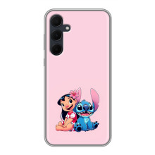 Чехол с принтом Стич на Samsung Galaxy A35 (5G) – Лило и Стич