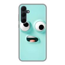 Силиконовые Чехлы (смешные стикеры) для Samsung Galaxy A35 (5G) – мордочка