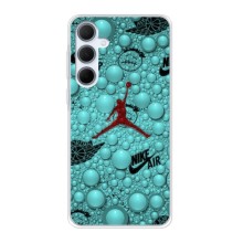 Силиконовый Чехол Nike Air Jordan на Самсунг Галакси А35 (5G) (Джордан Найк)