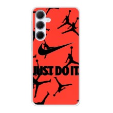 Силіконовый Чохол Nike Air Jordan на Самсунг Галаксі А35 (5G) – Just Do It