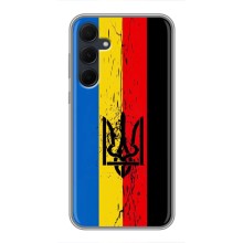 Украинские Чехлы для Samsung Galaxy A35 (5G) с картинкой УПА (AlphaPrint) (Флаг УПА)